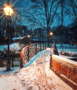 Millmead Bridge (Snow)